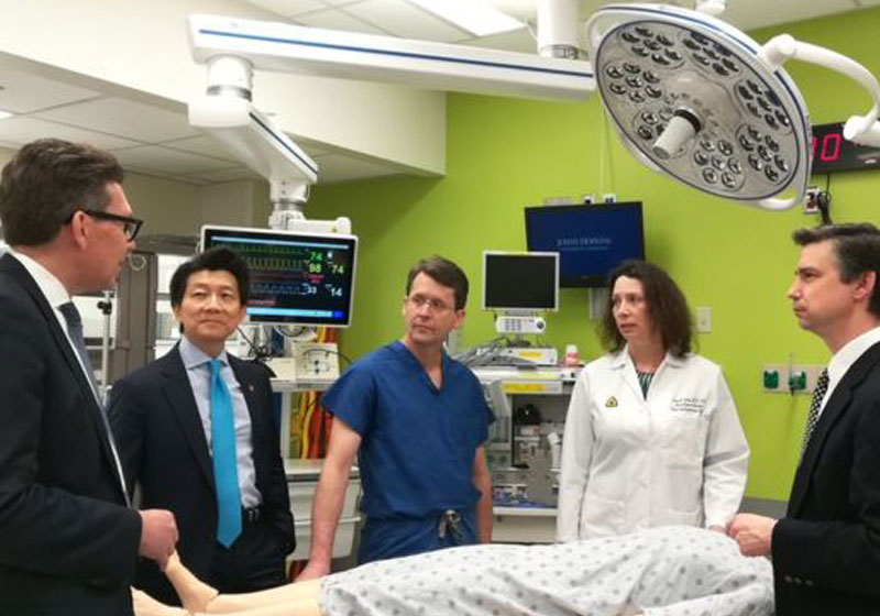 Equipe do Johns Hopkins University - Foto: JOHNS HOPKINS MEDICINE