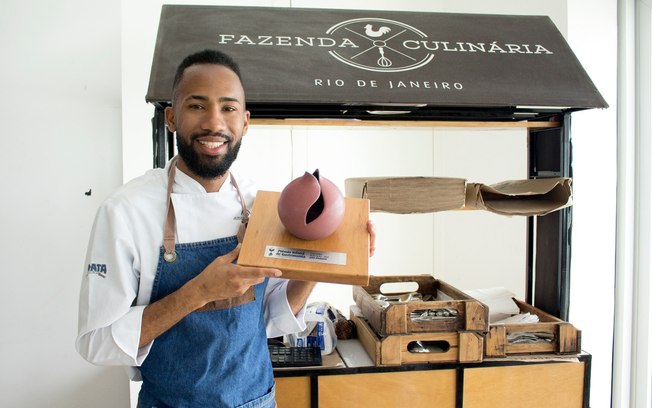 João Diamante - cozinheiro revelação de 2017 - Foto: divulgação 