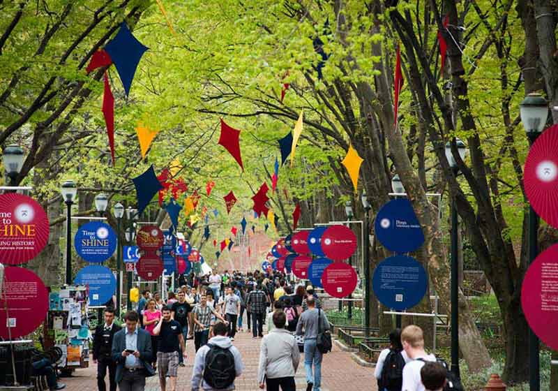 Universidade da Pensilvânia/EUA - Foto: StudyUSA