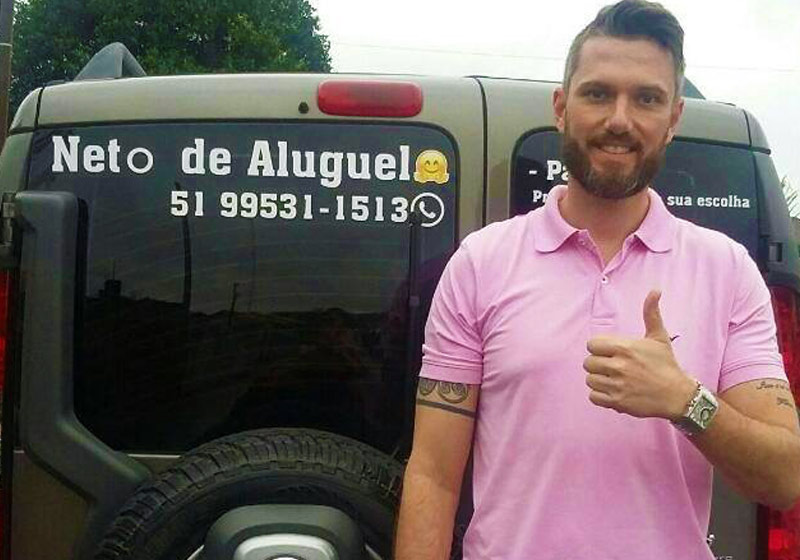 Junior Luís Berwanger/ Neto de Aluguel - Foto: arquivo pessoal|Junior Luís Berwanger/ Neto de Aluguel - Foto: arquivo pessoal