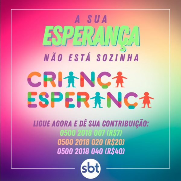 Chamada do SBT - Foto: reprodução / Twitter