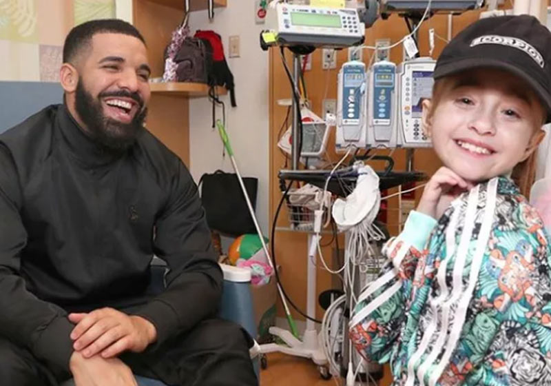 Drake com Sofia - Foto: reprodução / Instagram