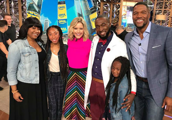 Tony nos estúdios do Good Morning America Foto: Facebook