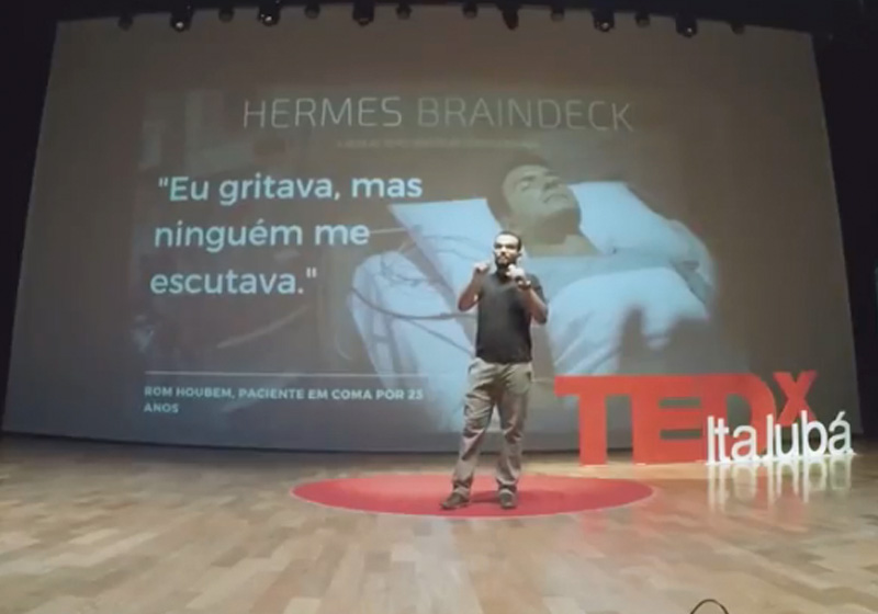 Luiz Fernando Borges em palestra no TEDx - Foto: reprodução / Youtube|