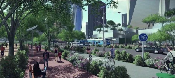 Modelo da cidade de New Clark - Foto: divulgação 