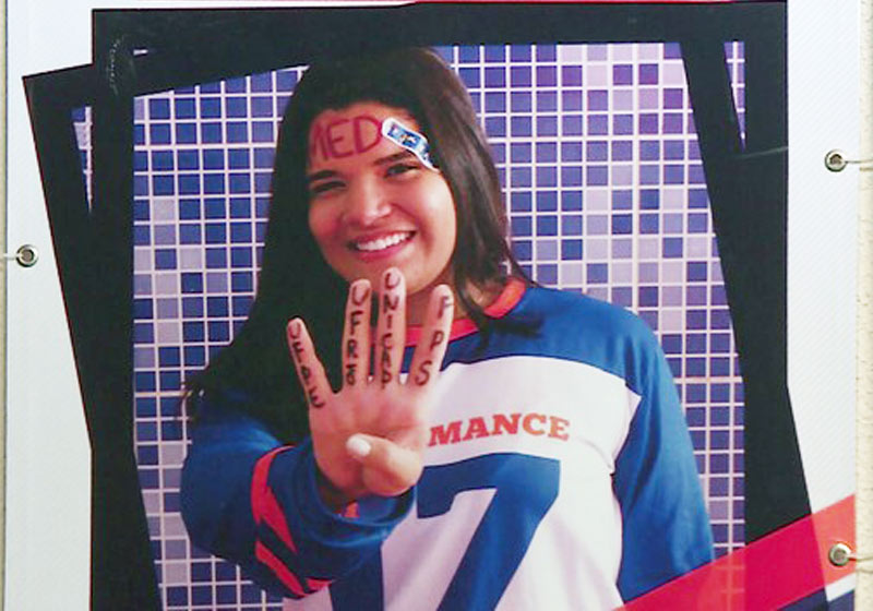 Larryssa Gonçalves - Foto: reprodução / TV Globo