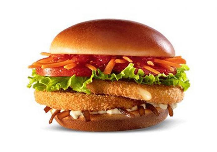 hamburguer-vegetariano-close McVeggie duplo - Foto: divulgação