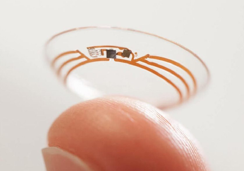 Lente que mede glicose - Foto: divulgação