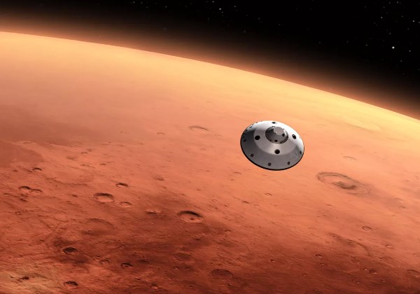 Chegada da Sonda Curiosity em Marte Foto: NASA