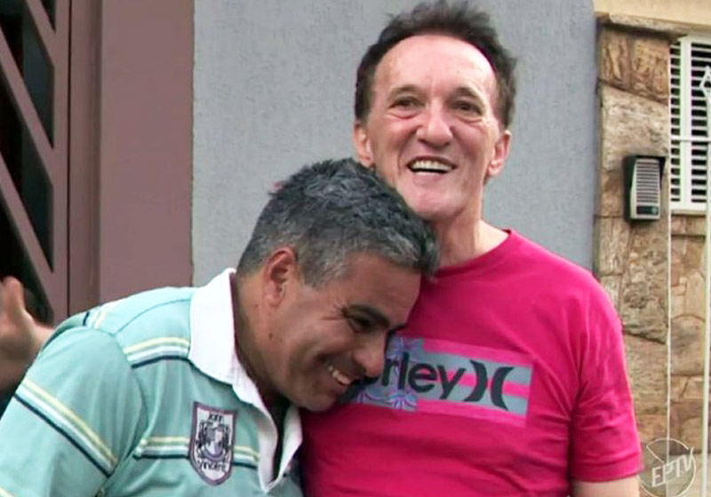 Caleffi (esq) e Osvaldo - Foto: reprodução / EPTV||