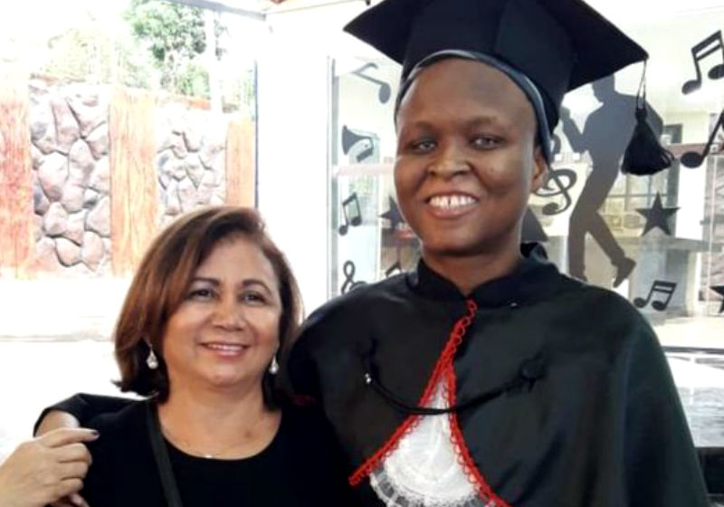 Formatura de Nadine na Faculdade de Direito Foto: Arquivo Pessoal|Foto: Filipe Cardoso/Metrópoles