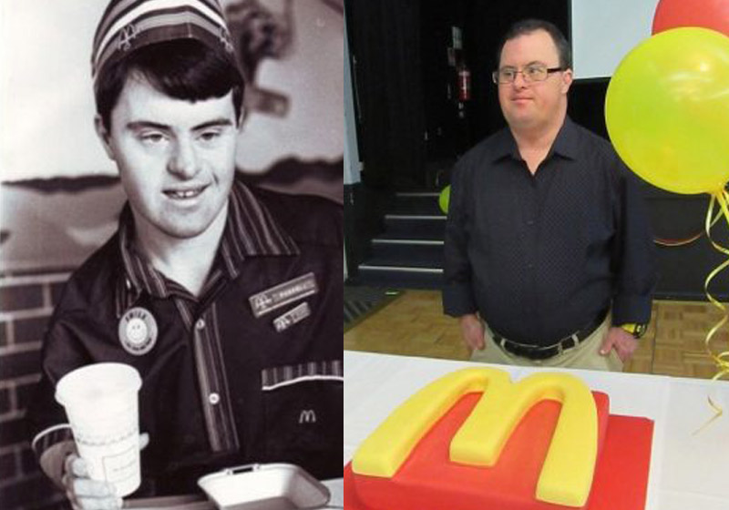 Russell em 1986 e agora - Fotos: arquivo pessoal