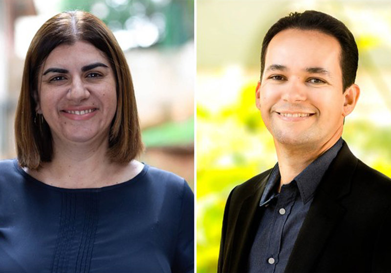 Professores Débora e Jayse - Fotos: divulgação