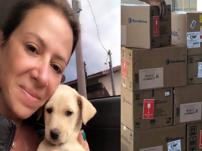 Foto: Arquivo Pessoal|Kátia Chubaci (abaixo) - Fotos: reprodução / Facebook