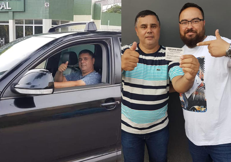 Eloni e Dr. Zaccaro - Fotos: reprodução / Facebook|