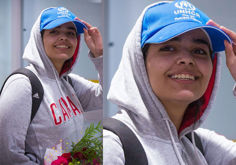 Rahaf Mohamed - Foto: Lars Hagberg / AFP|Rahaf Mohamed - Foto: Lars Hagberg / AFP