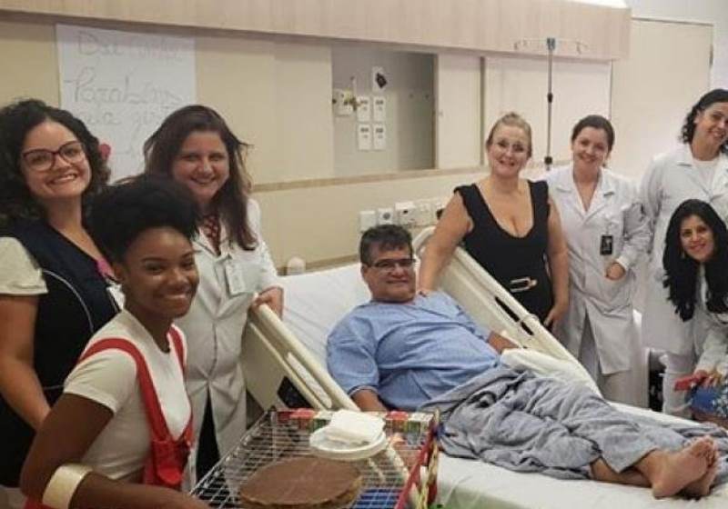 Wilmar após o procedimento