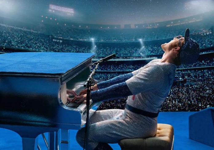 eltonjohn_rocketman|elton_ator Foto: Divulgação|O ator Taron Egerton como Elton John Foto: divulgação