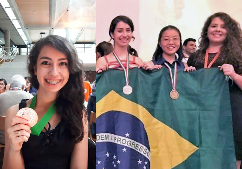 Mariana Bigolin Groff - Fotos: arquivo pessoal / Divulgação Seduc-RS