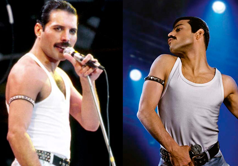 Mercury e Malek - Foto: reprodução