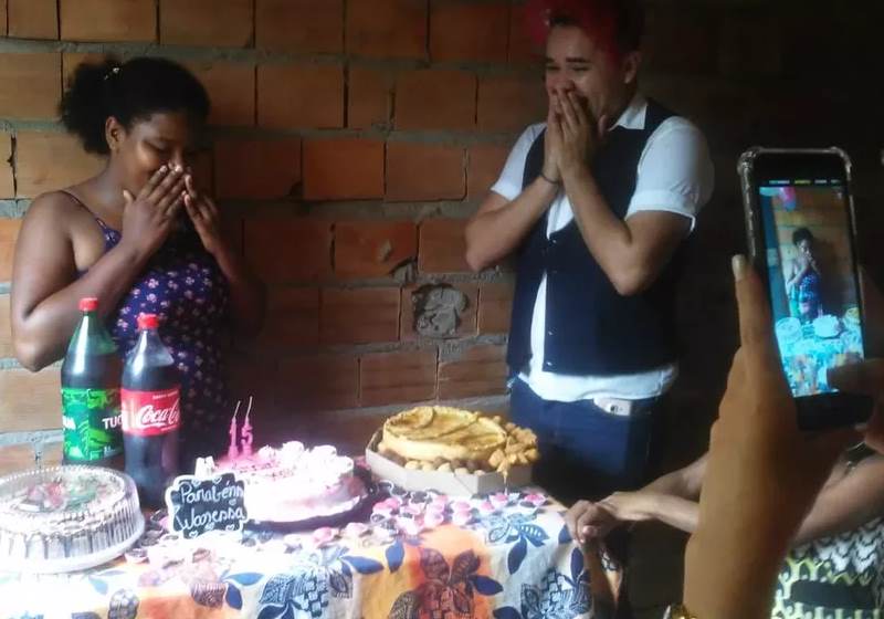 Foto: Arquivo Pessoal|Wanessa e a família Foto: Arquivo Pessoal