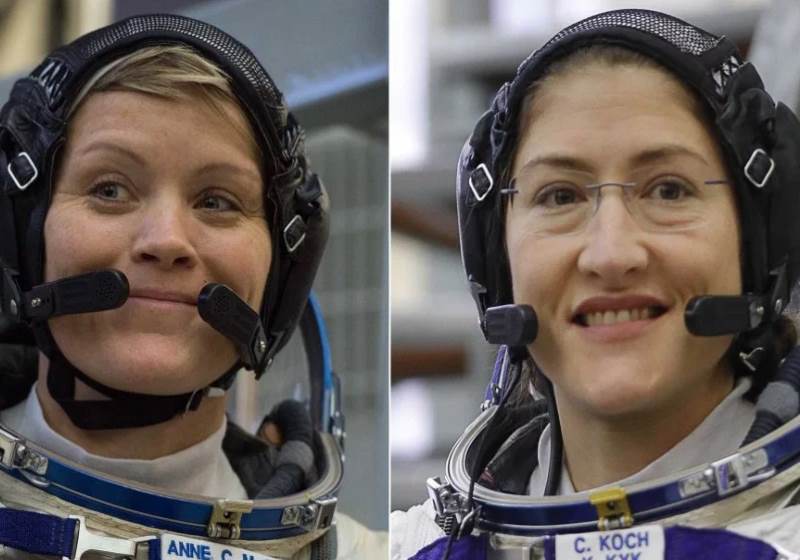 As astronautas da NASA