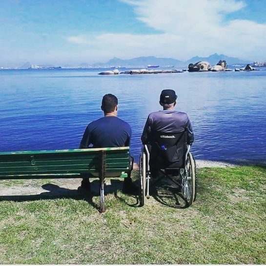 Plínio com o pai - Foto: reprodução / Instagram