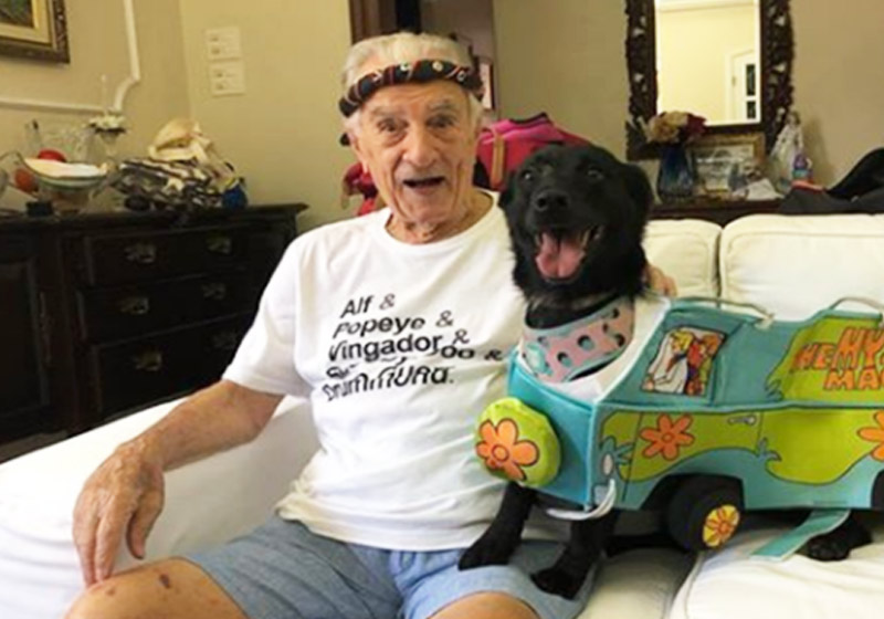 Orlando Drummond como Seu Peru - Foto: TV Globo / Alex Carvalho