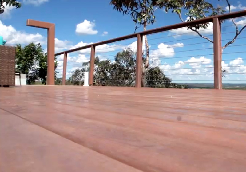 Deck de madeira plástica - Foto: reprodução / Momento Ambiental