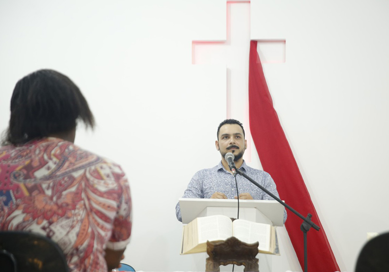 Pastor Luiz Gustavo - Foto: Marcos Serra Lima/G1||
