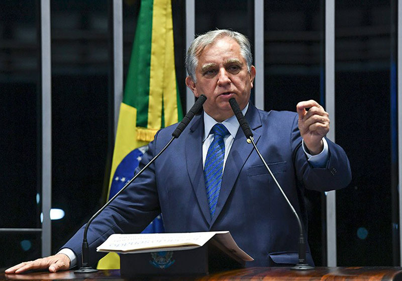 Senador Izalci Lucas no plenário - Foto: Jefferson Rudy/Agência Senado