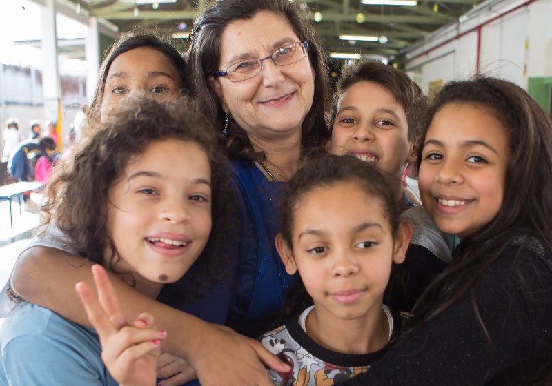 |Famílias no “Dia de Quem cuida de mim”. Foto: Reprodução||