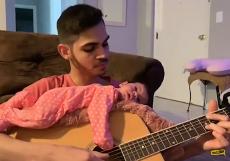 Fábio e Lara - Foto: Youtube/CanalSNB