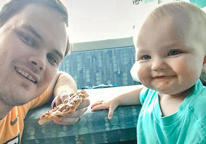 David e Kinsley - Foto: Megan Saindon Green / Facebook