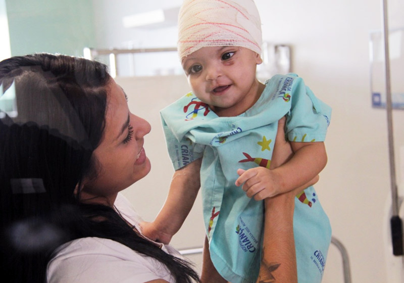 Foto: Maria Clara Oliveira / divulgação / Hospital da Criança de Brasília