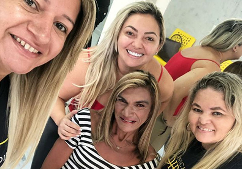 Tatiana (acima) e Ana Paula (abaixo) - Foto: reprodução / Instagram