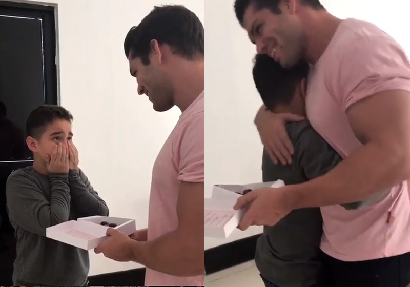 Os irmãos Francisco e David - Foto: reprodução / Instagram||