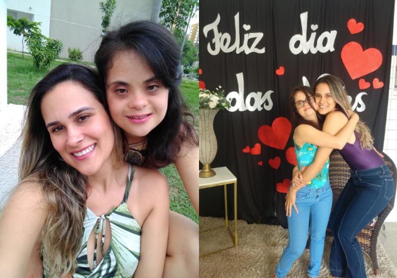 As gêmeas Graziela e Rafala - Fotos: arquivo pessoal / divulgação autorizada||