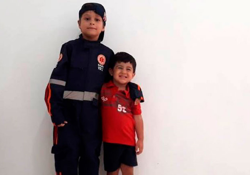 Walter e o primo - Foto: divulgação/FMS