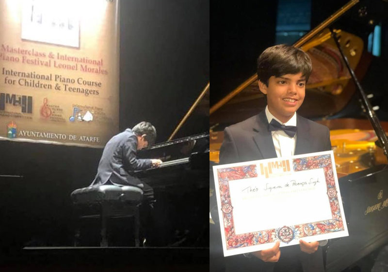 Théo Siqueira - Foto: Arquivo Pessoal/Adriane Singh