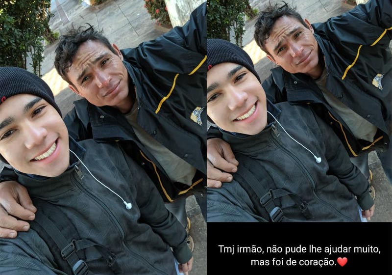 Adrian e Arlan - Foto: Adrian Silva Alves/Arquivo Pessoal