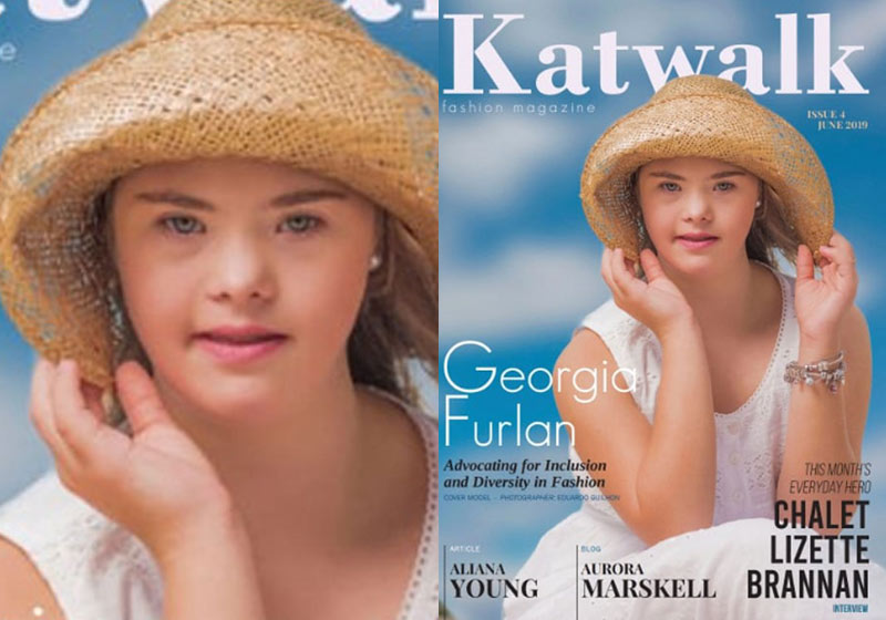 Geórgia Furlan - Foto: Reprodução G1/ Katwalk Kids Fashion Magazine||