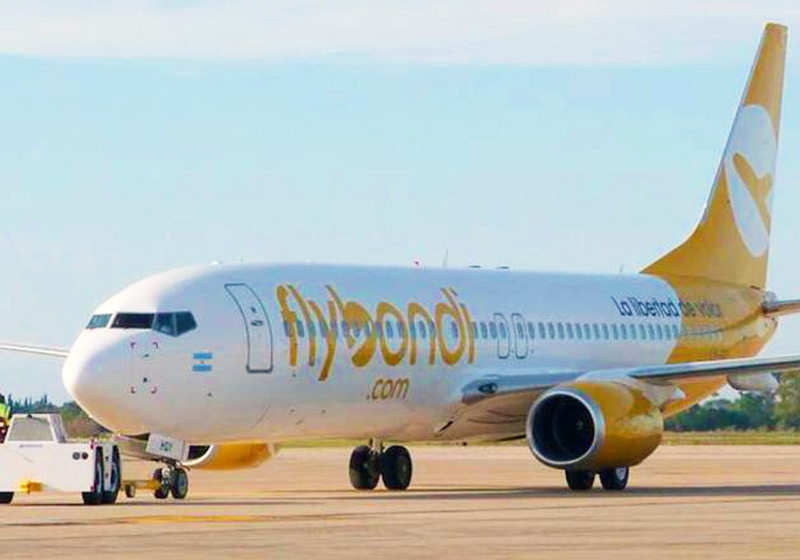 Flybondi - Foto: reprodução / Instagram
