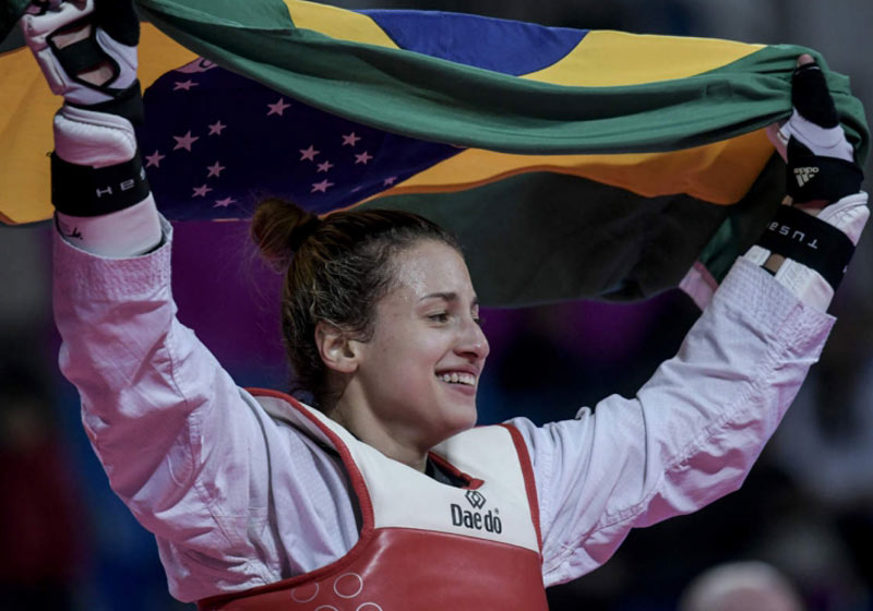 A 7ª medalha de Milena Titoneli - Foto: COB