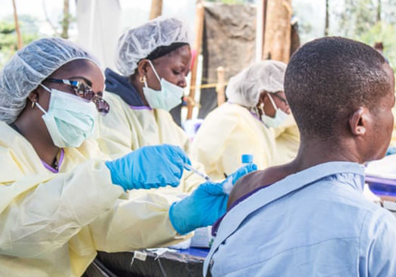 Vacinação no Congo - Foto: Agência Anadolu / Getty Image