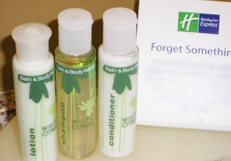 Frascos do Holliday Inn - Foto: TripAdvisor