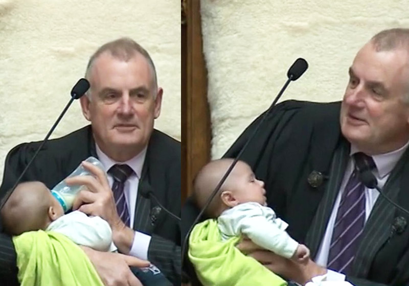 Fotos: Reprodução/Twitter Trevor Mallard|