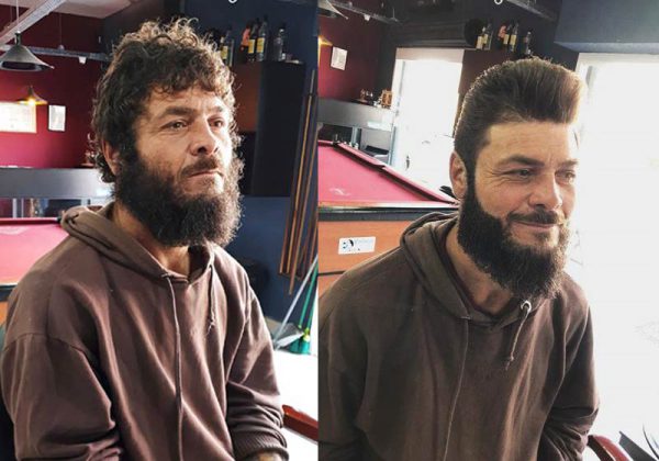 Peterson antes e depois - Fotos: Alexandre Brehmer