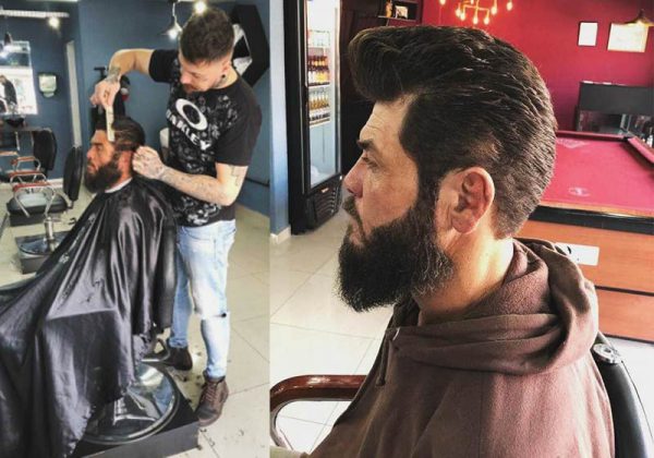 Peterson antes e depois - Fotos: Alexandre Brehmer