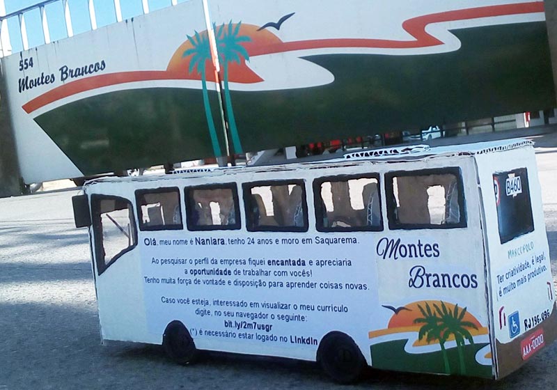 Currículo criativo - Foto: reprodução / Facebook|||||